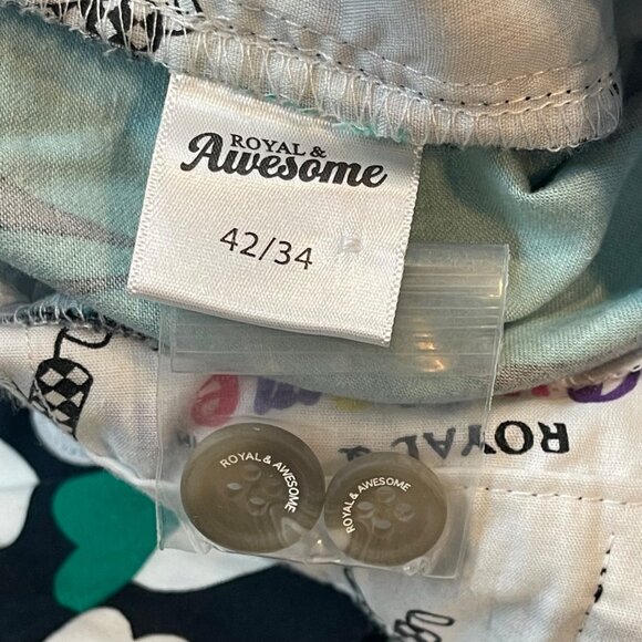 Royal & Awesome Paddy Par! Golf Pants Men's Size 42 X 34 Shamrock St. Patty NEW - Picture 6 of 14